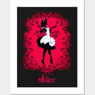 Alice in Wonderland Posters and Art